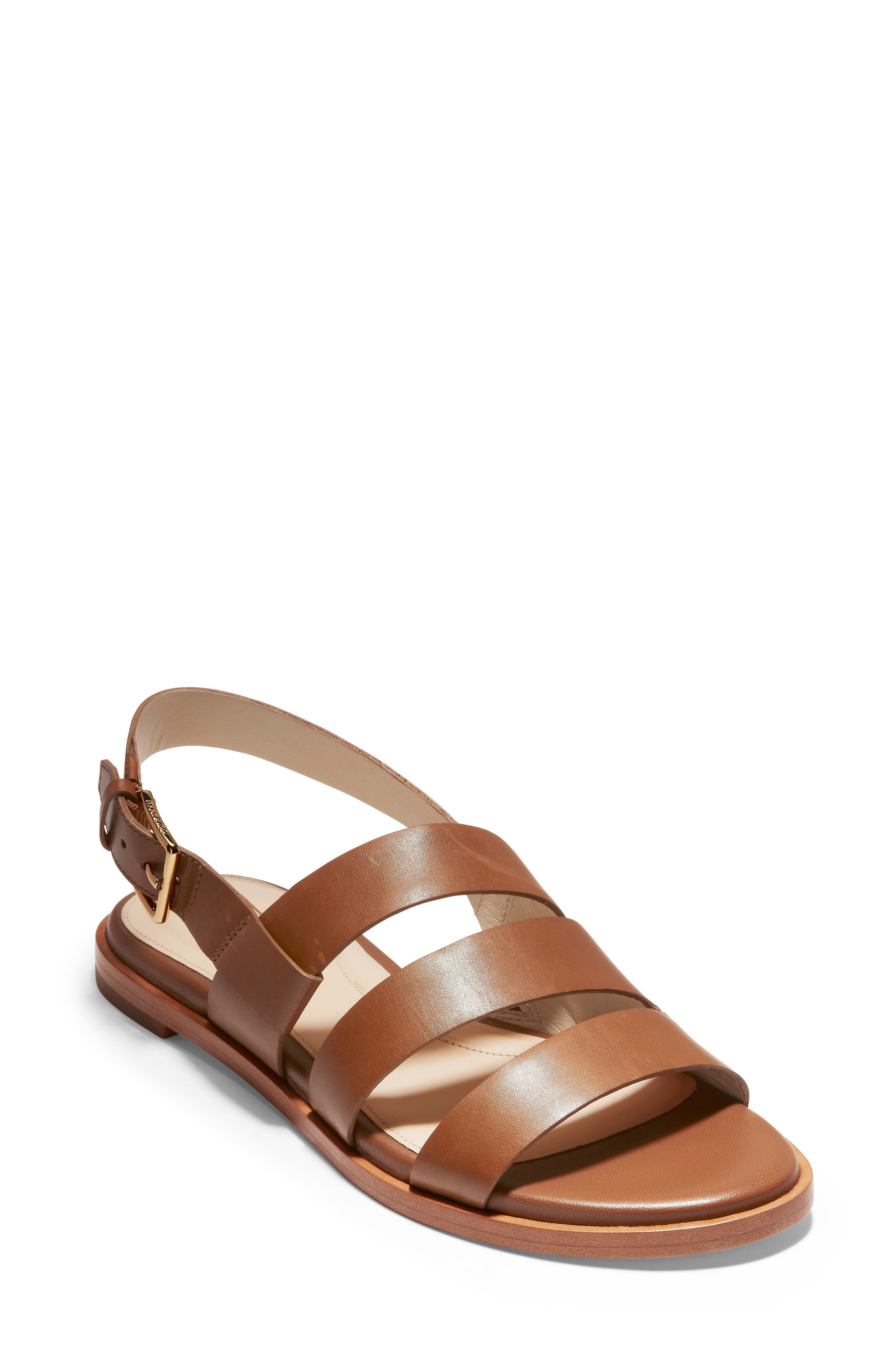 Anela Sandal, Main, color, TAN LEATHER