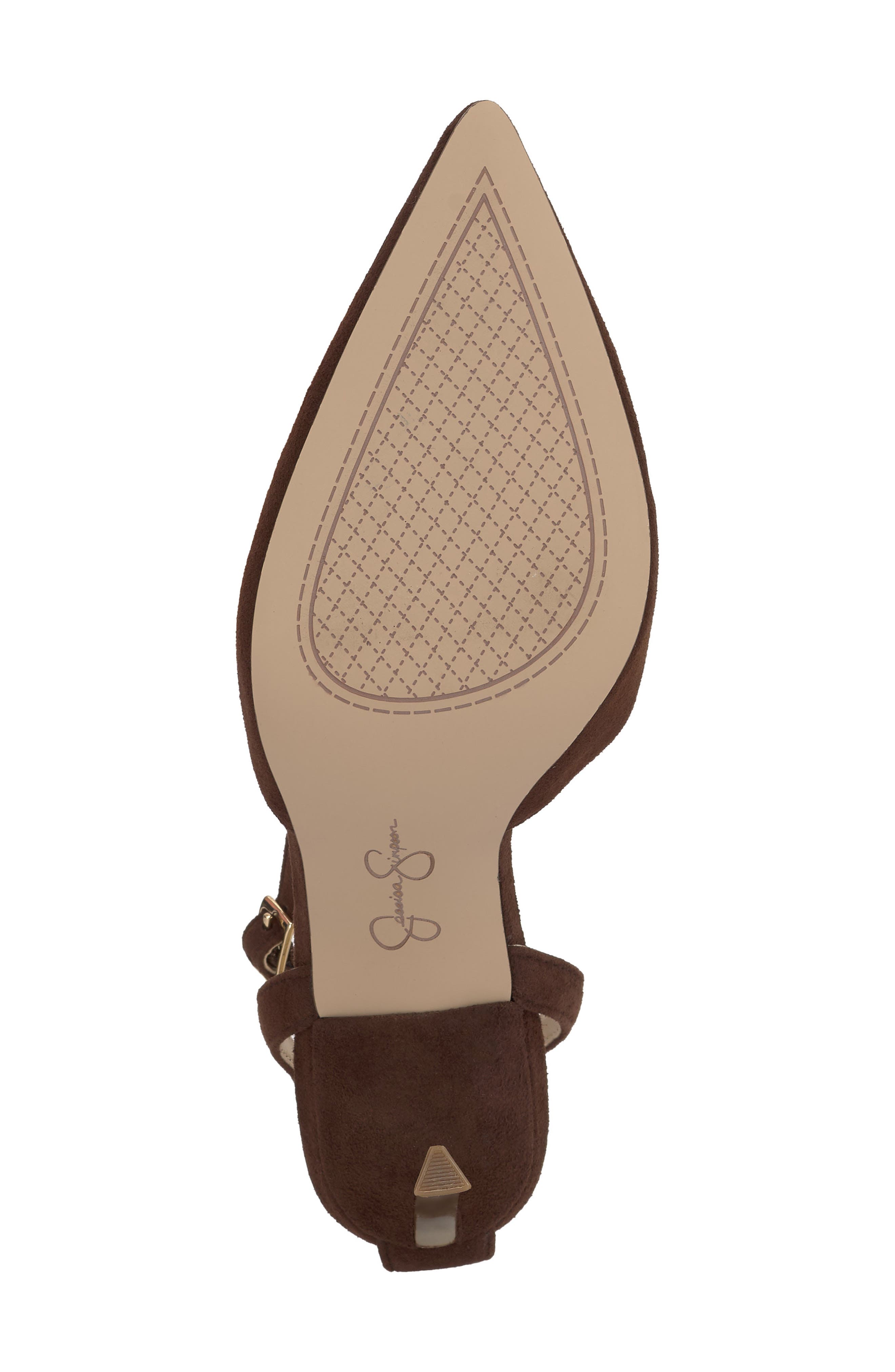 Jessica Simpson Kalynia Ankle Strap Pump, Alternate, color, Walnut Torsue