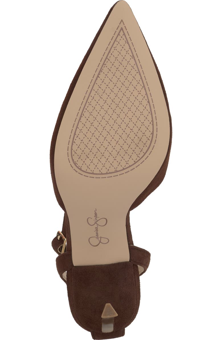 Jessica Simpson Kalynia Ankle Strap Pump, Alternate, color, Walnut Torsue