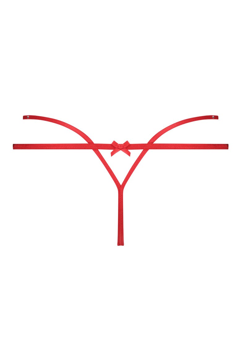 Mariah G-String, Alternate, color, TANGO RED