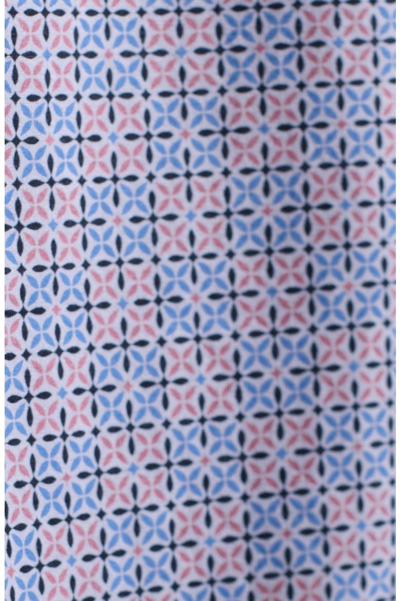 Vance OoohCotton® Geo Print Polo, Alternate, color, CORAL