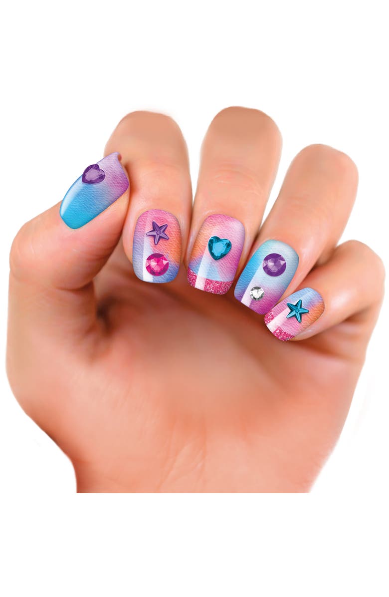 Shimmer 'N Sparkle Diy Sparkling Glitter Tattoos and Nails, Alternate, color, Multicolored