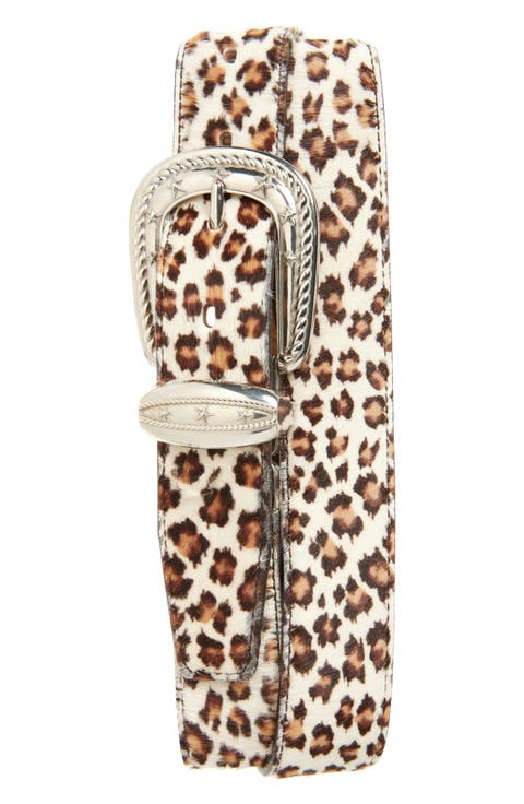 Multiplex Genuine Calf Hair Belt