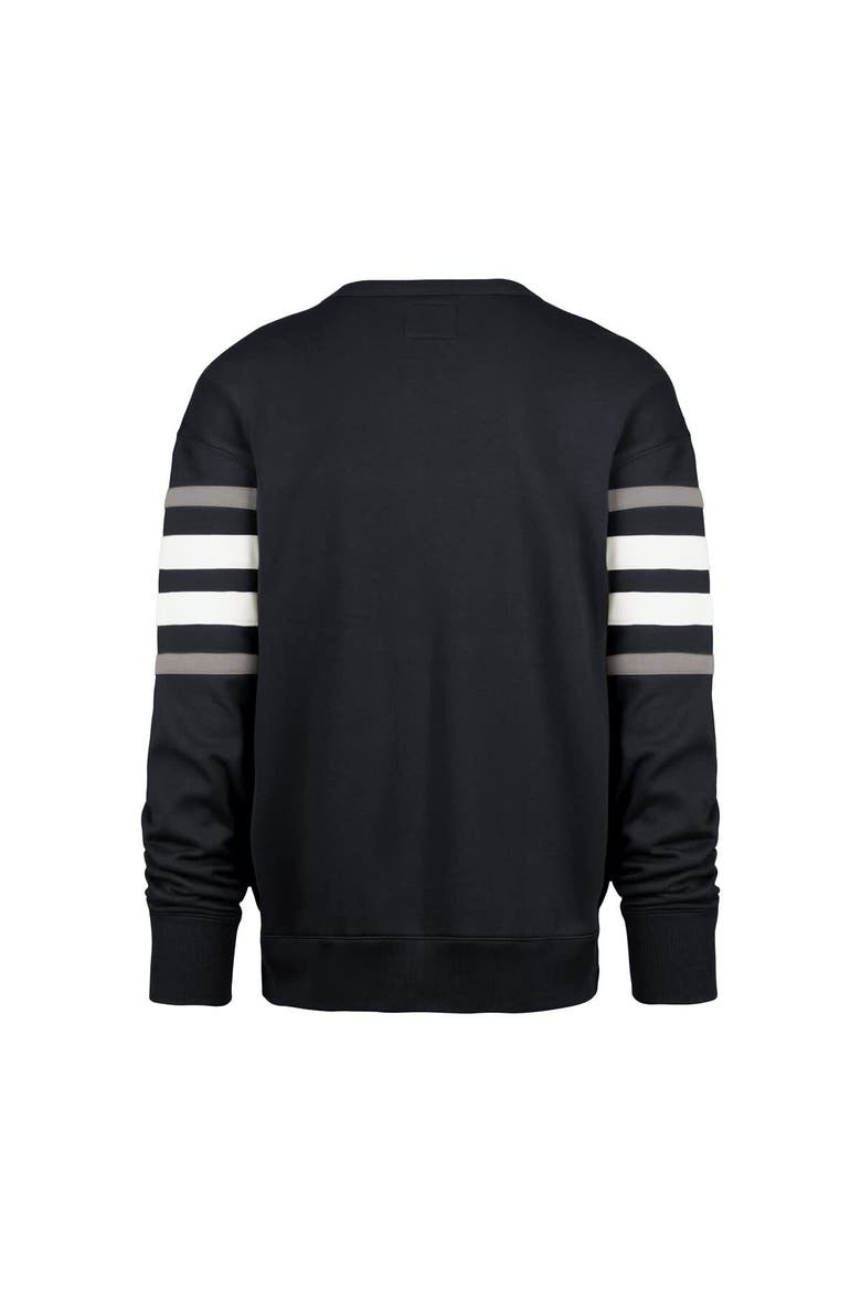 Men's '47 Navy Penn State Nittany Lions Coaches Collection Pullover Sweatshirt, Alternate, color, Navy