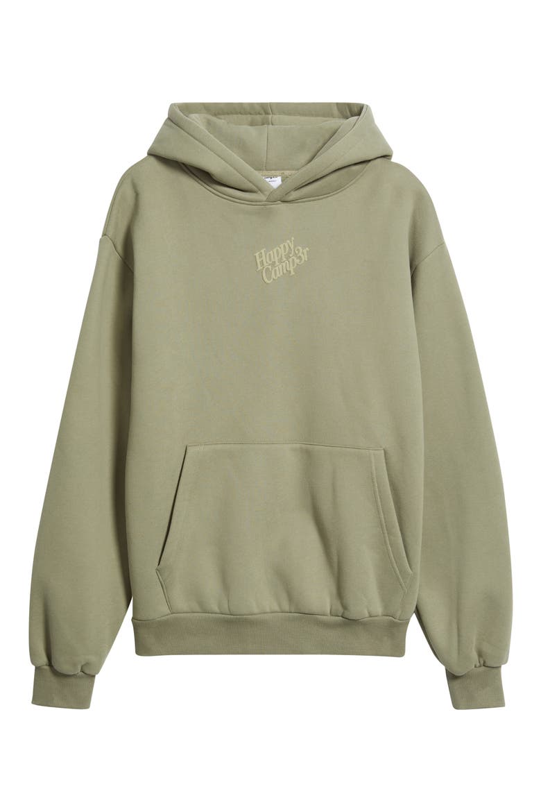 Puff Series Core Logo Cotton Blend Hoodie, Alternate, color, DUSTY OLIVE