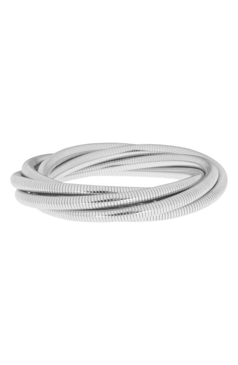 Thin Twist Cobra Stretch Bracelet