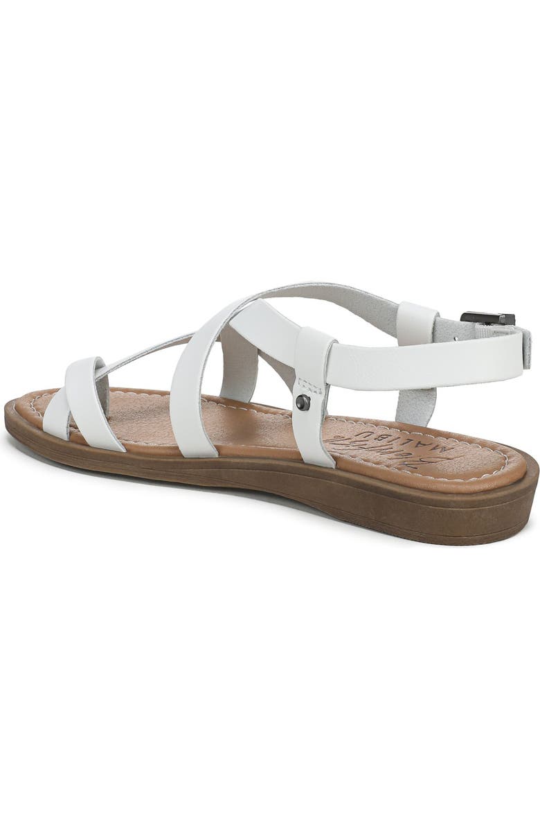 Blowfish Malibu Devon 3 Sandal, Alternate, color, White Faux Leather