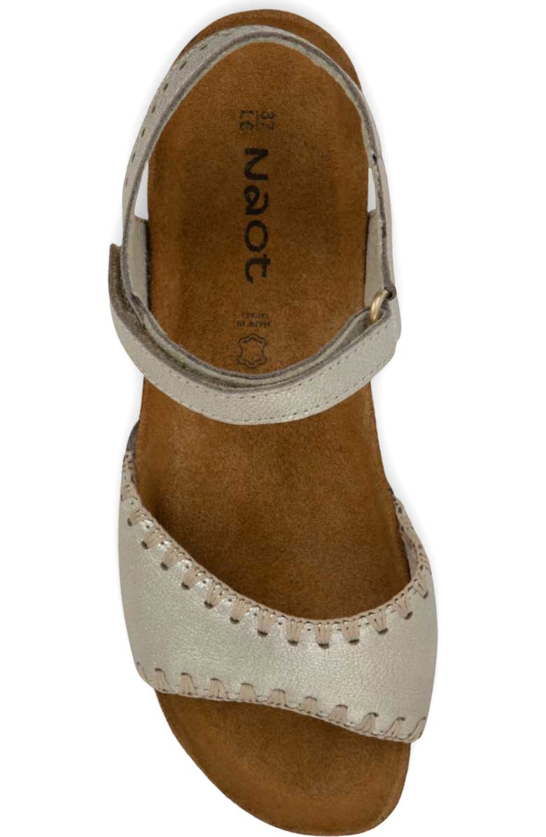 Naot Luna Sandal, Alternate, color, Gold Radiant Leather