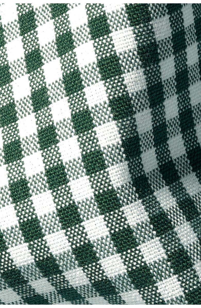 Charles Tyrwhitt Slim Fit Button-Down Collar Non-Iron Stretch Poplin Mini Gingham Shirt, Alternate, color, Green