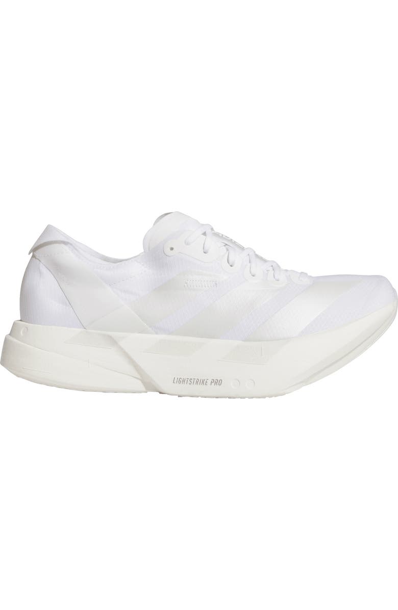 adidas Adizero Adios Pro 4 Sneaker, Alternate, color, White