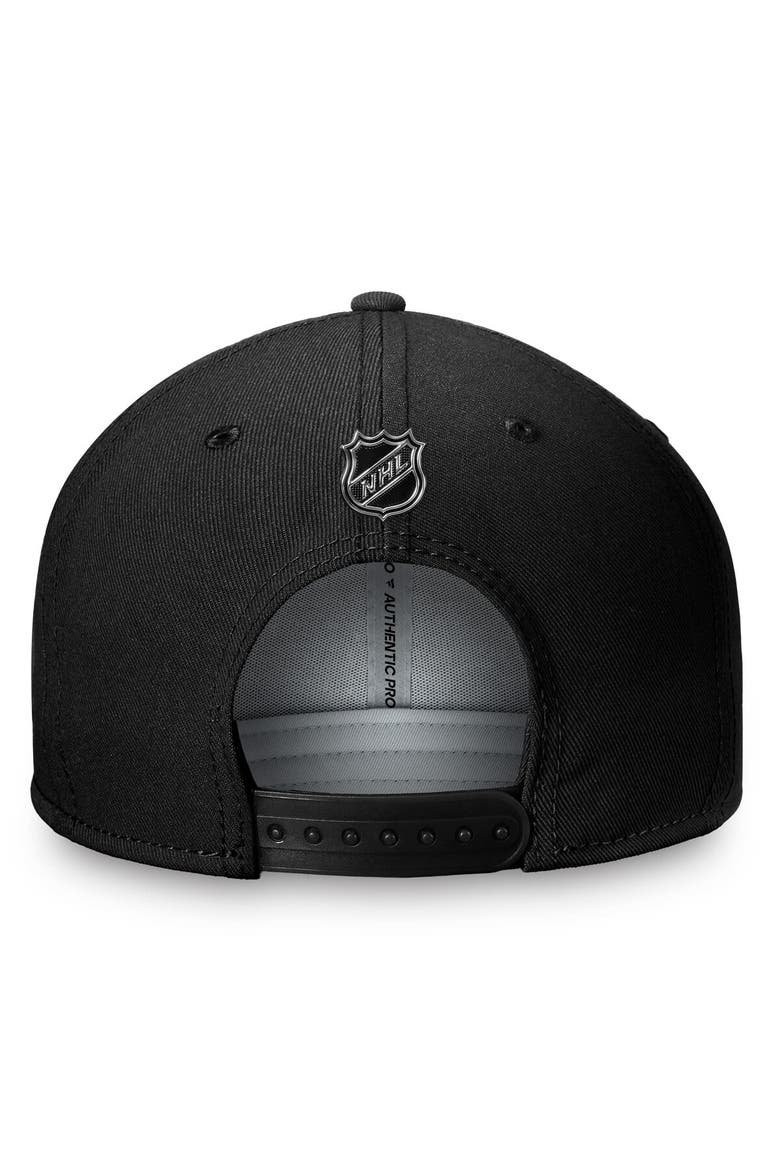 Men's Fanatics Branded  Black Pittsburgh Penguins Authentic Pro Prime Snapback Hat, Alternate, color, Black