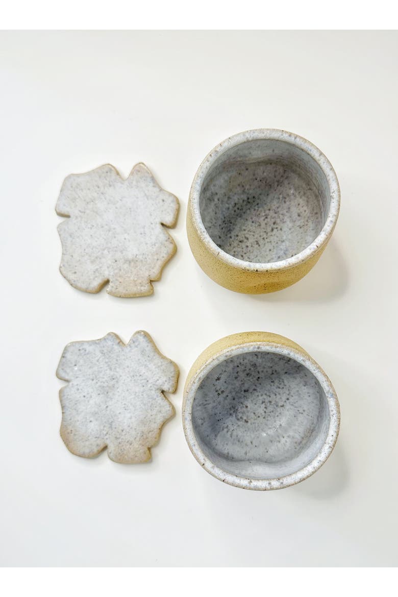 Ocean Sand Cup - Set of 2 Cups + 2 Coasters, Alternate, color, Ocean Sand