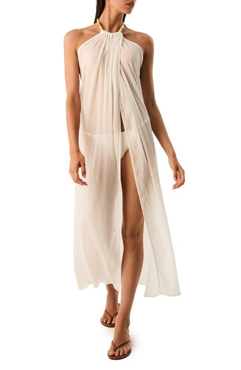 Cloe Halter Cover-Up Dress