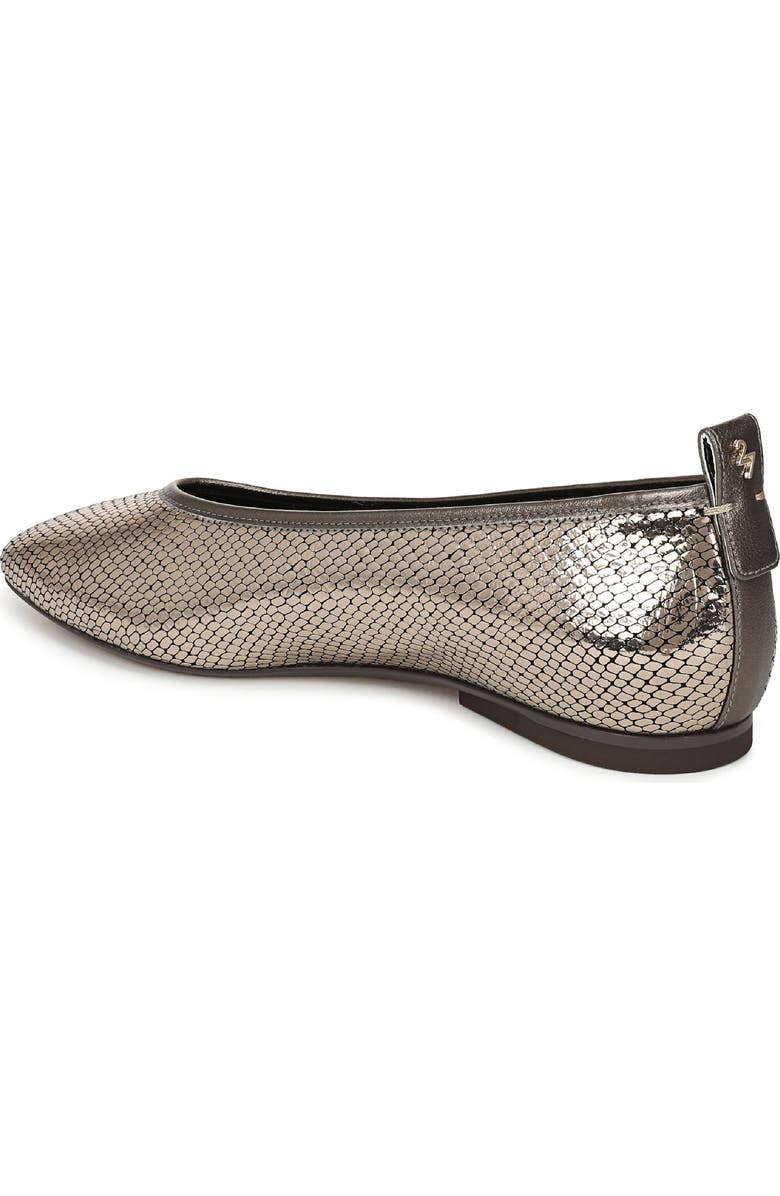 27 EDIT Naturalizer Carla Leather Ballet Flat, Alternate, color, Pewter