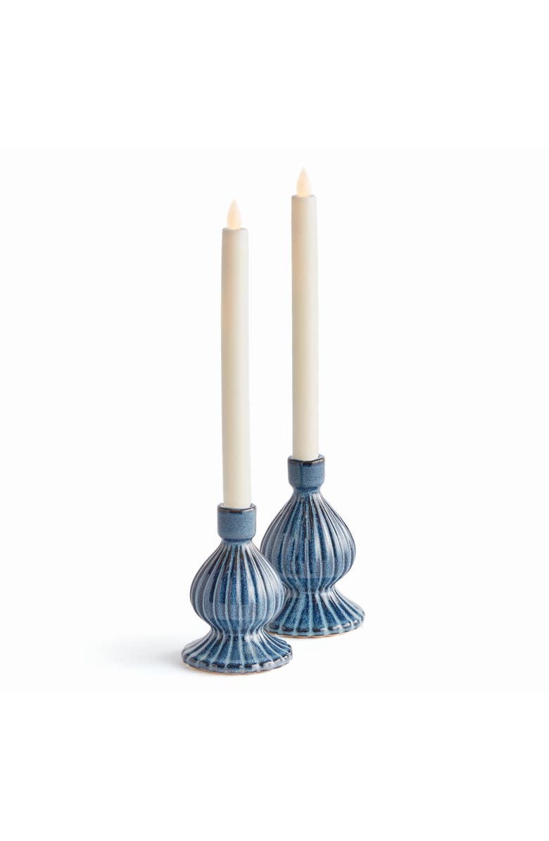 Napa Home & Garden Mela Taper Candle Holders Set of 2, Main, color, 