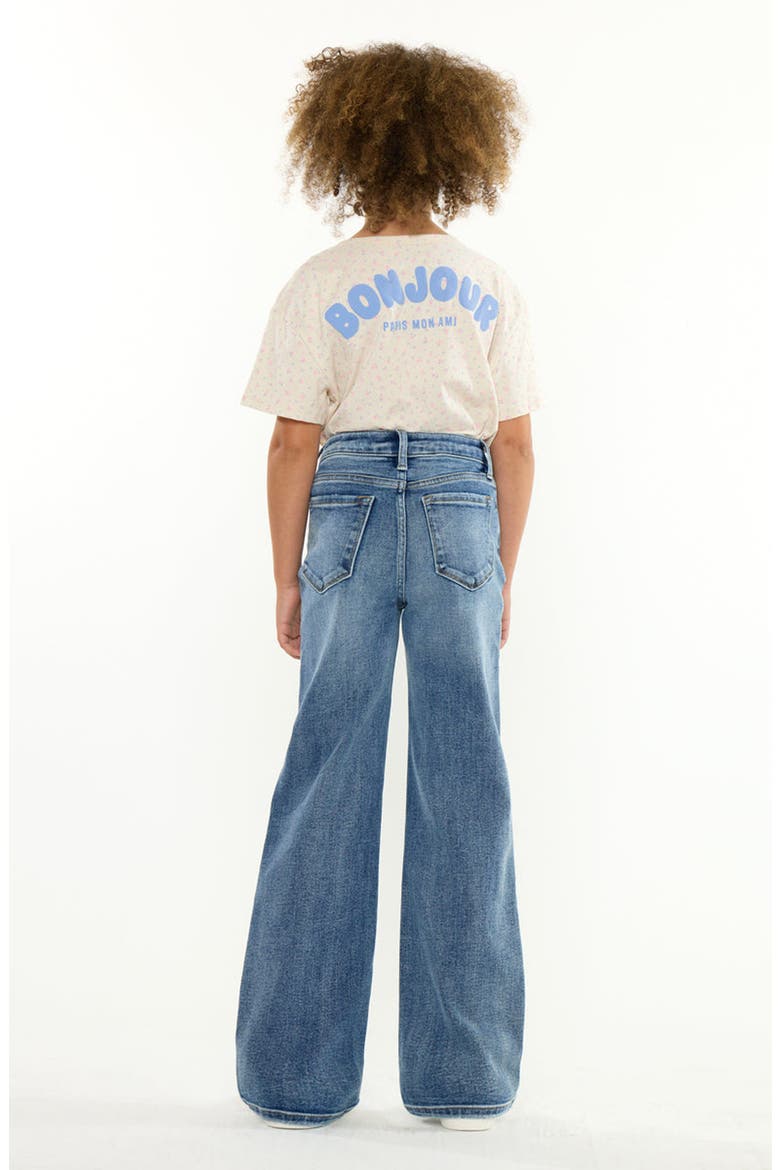 Iris High Rise 90s Flare Jeans, Alternate, color, Medium Wash