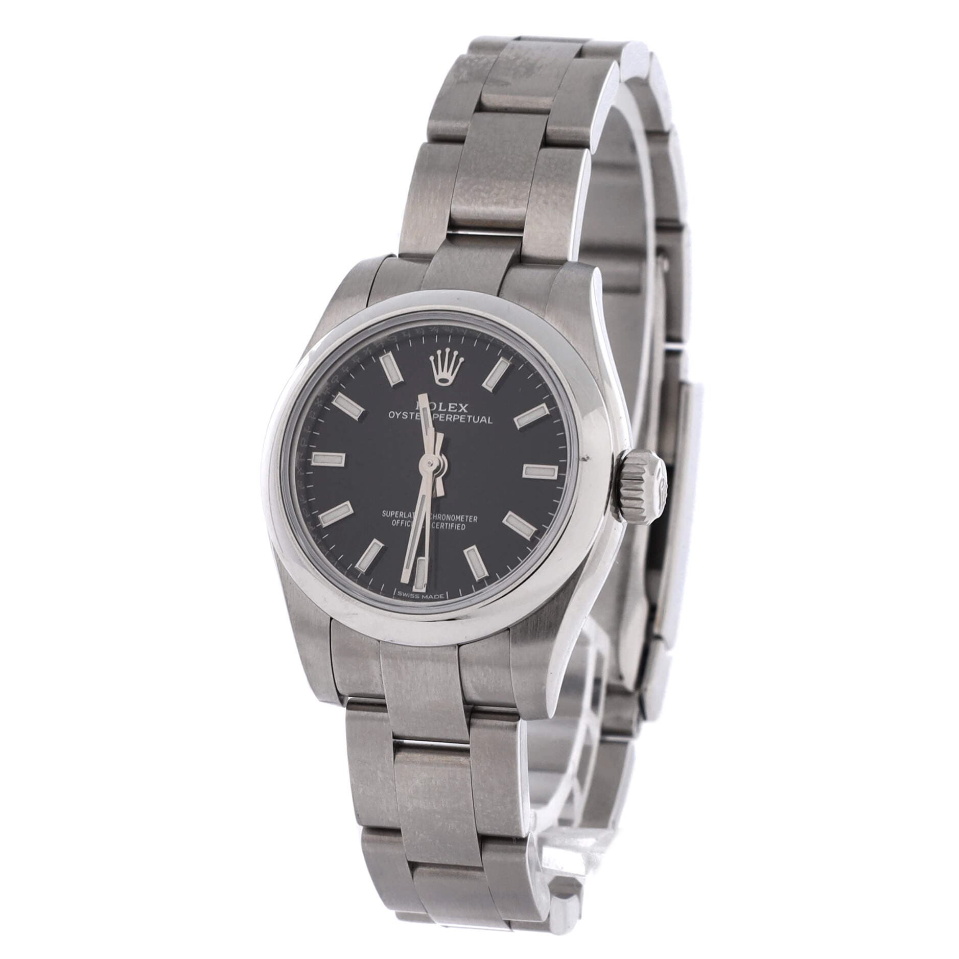Oyster Perpetual Automatic Watch Stainless Steel 26, Alternate, color, Metallic Silver