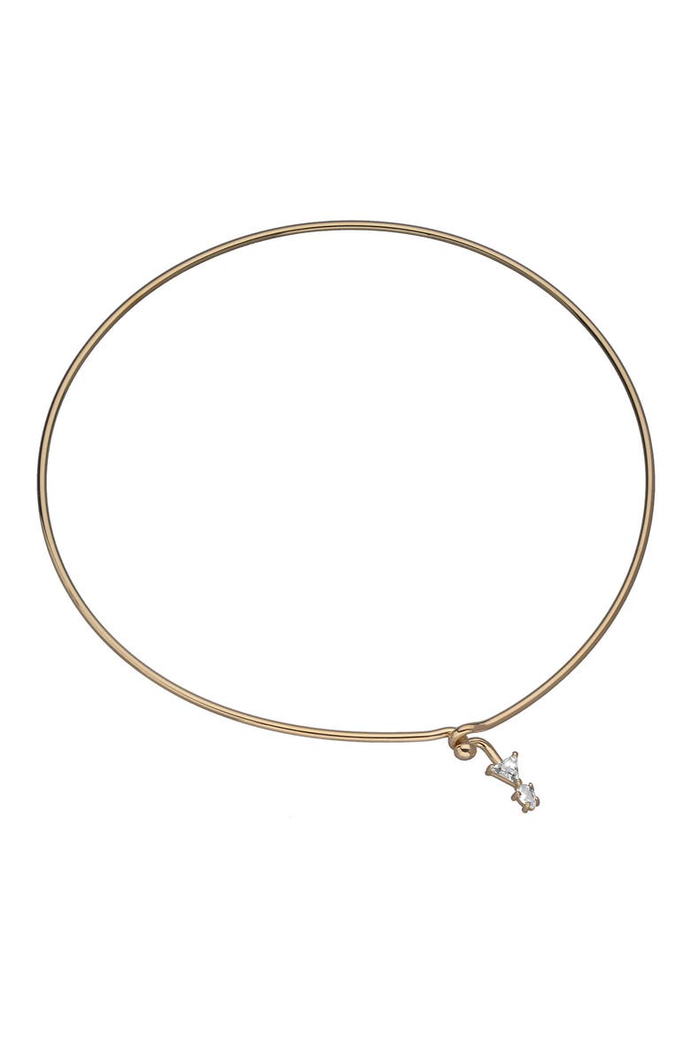 Porto Sapphire Choker, Alternate, color, YELLOW GOLD