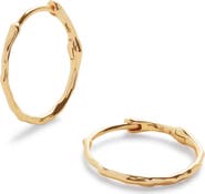 Monica Vinader Siren™ Small Hoop Earrings