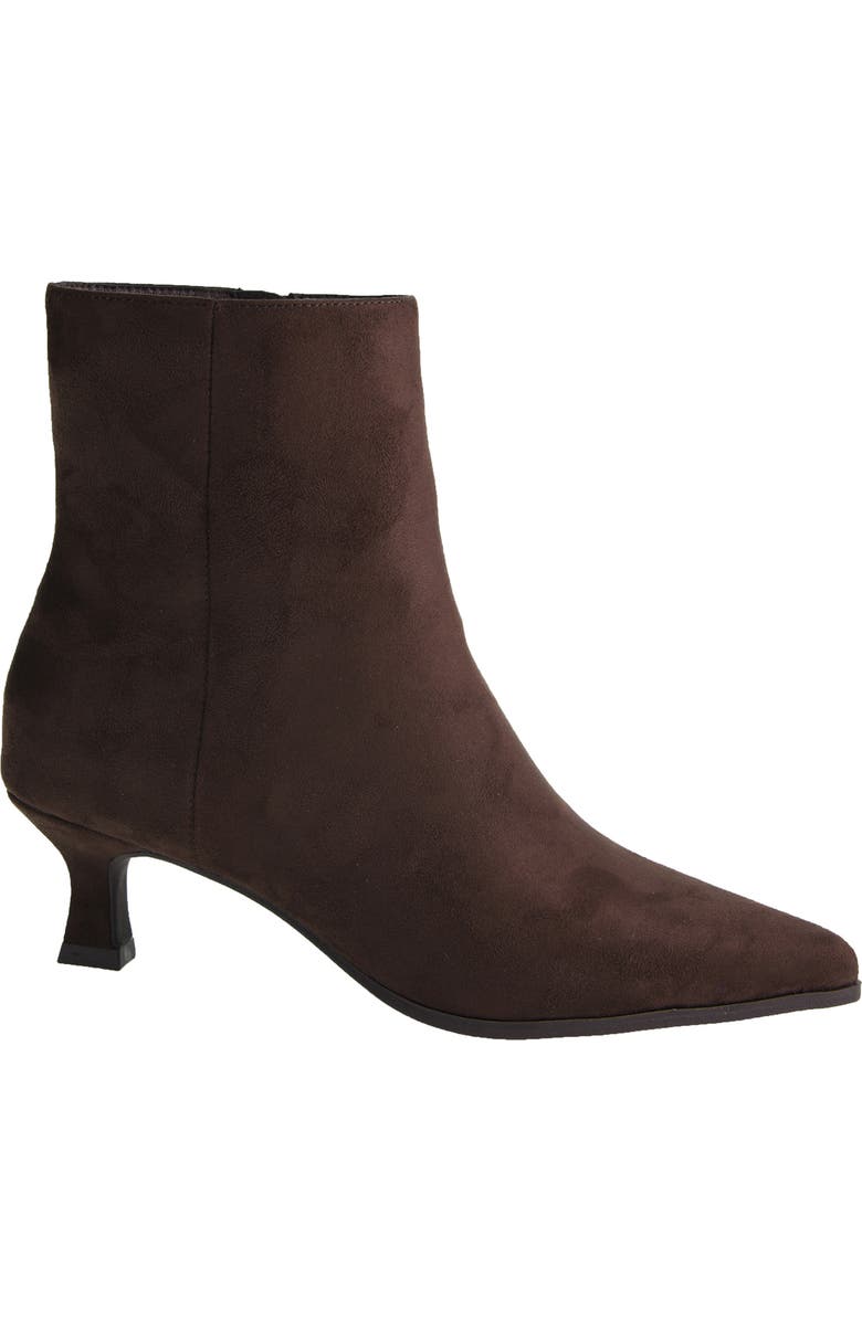 Chinese Laundry Novalie Pointed Toe Bootie, Alternate, color, Brown Suede