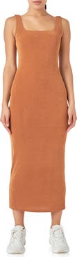 Grey Lab Sleeveless Woven Dress