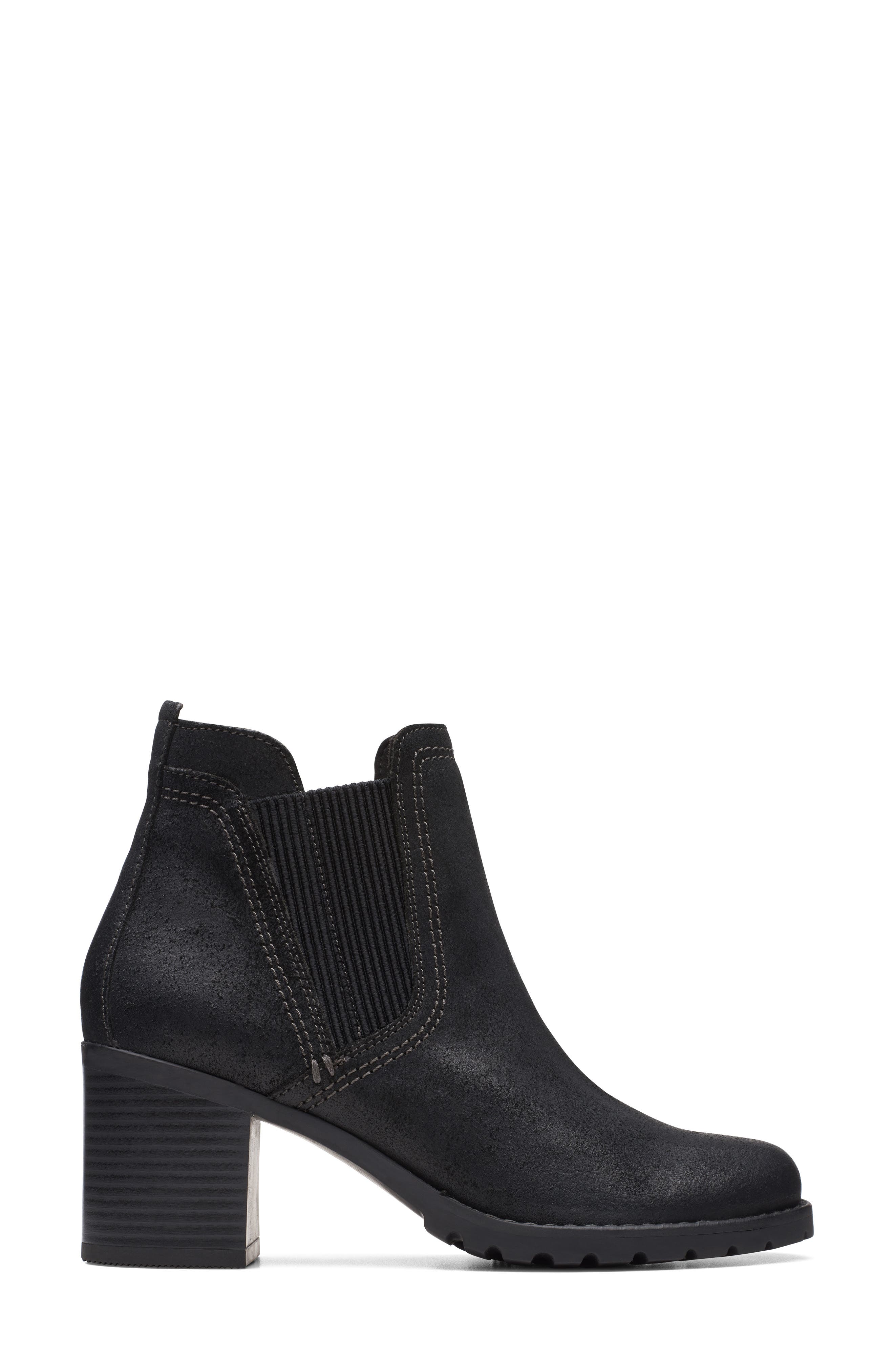 Clarks<sup>®</sup> Leda Up Chelsea Boot, Alternate, color, 