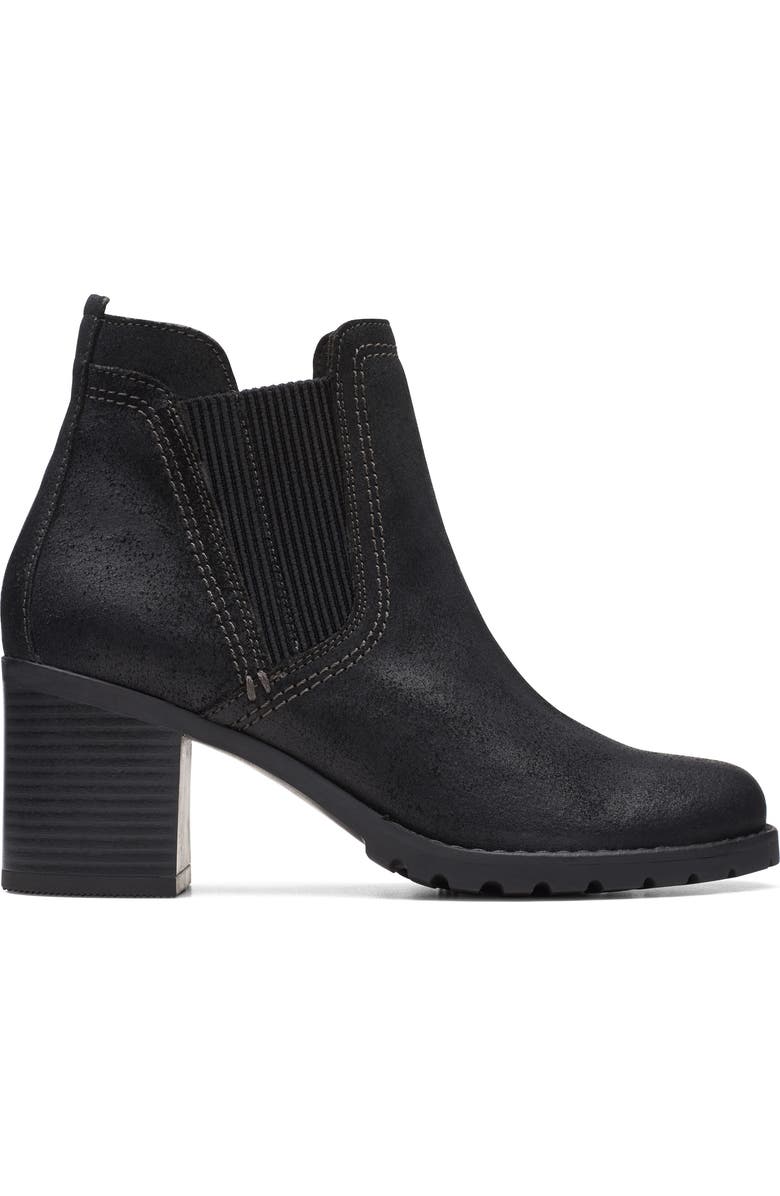 Clarks<sup>®</sup> Leda Up Chelsea Boot, Alternate, color,