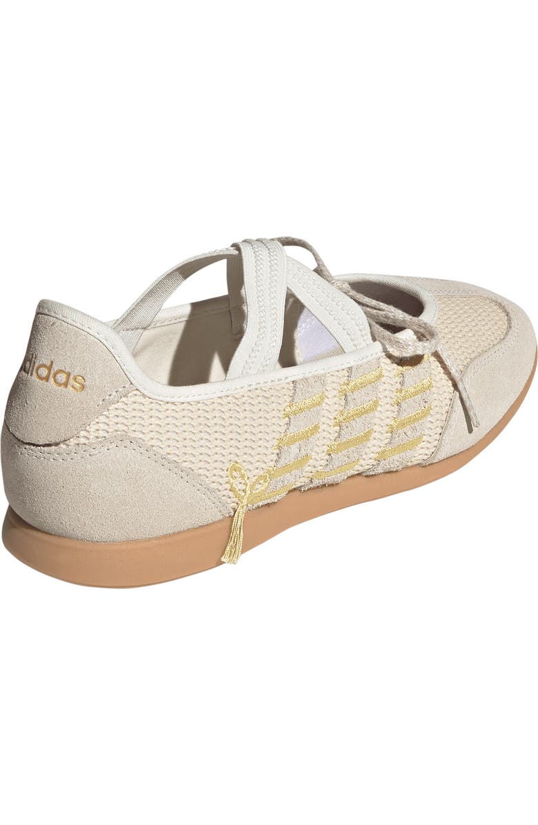 adidas Barreda Mary Jane Flat, Alternate, color, Matte Gold/ Crystal Linen