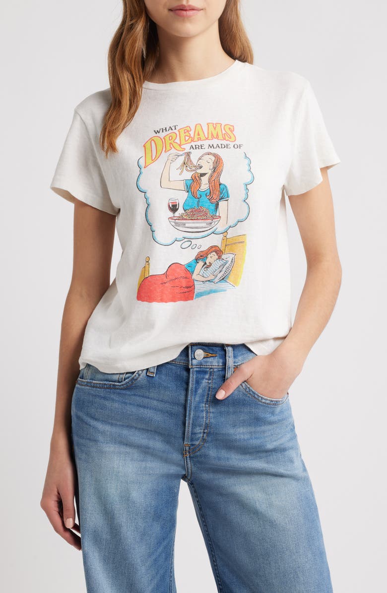 Re/Done Classic Dreams Cotton Graphic T-Shirt, Main, color, 