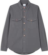 PS Paul Smith Casual Fit Organic Cotton Button-Up Shirt