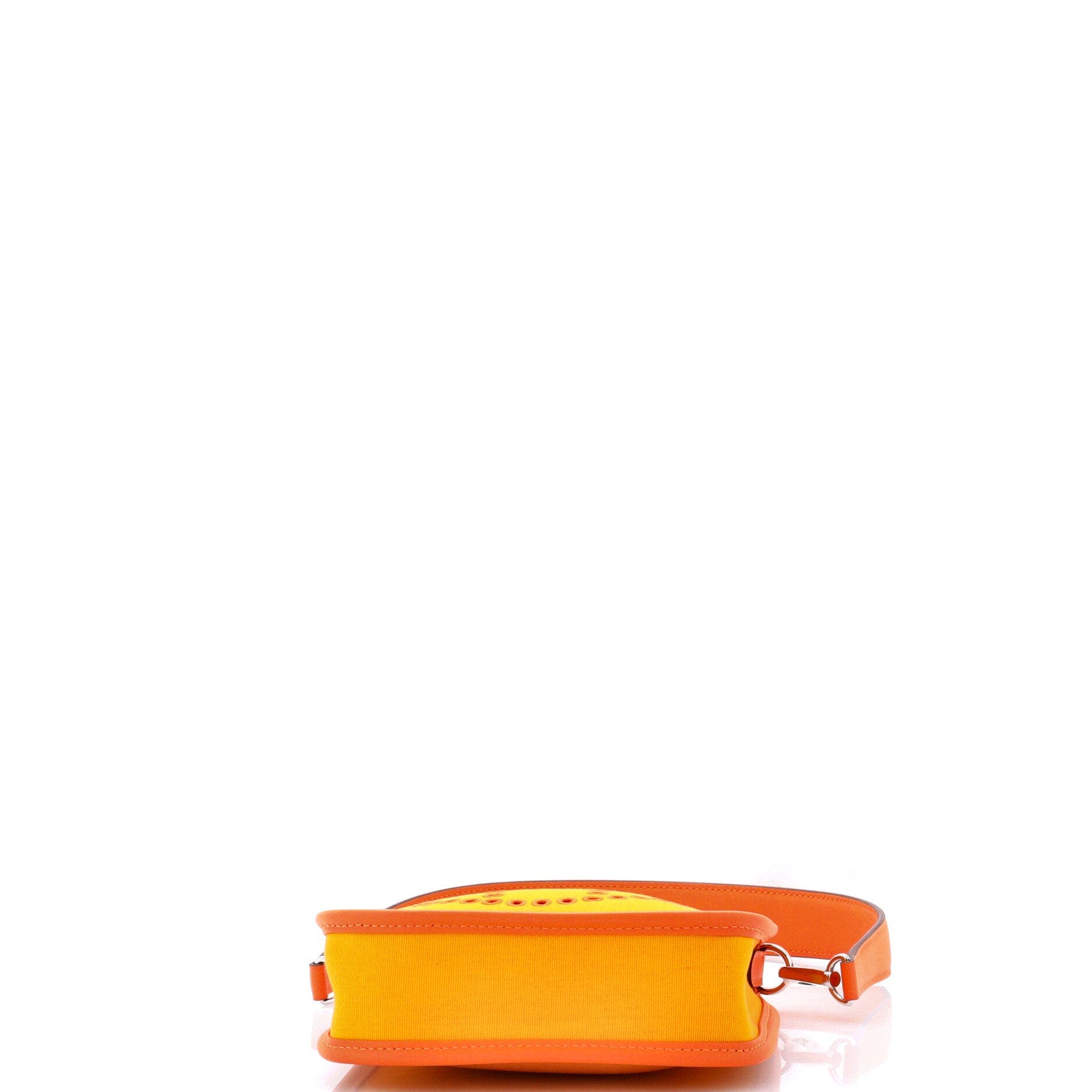 Neo Evelyne Bag Toile and Leather TPM, Alternate, color, Orange