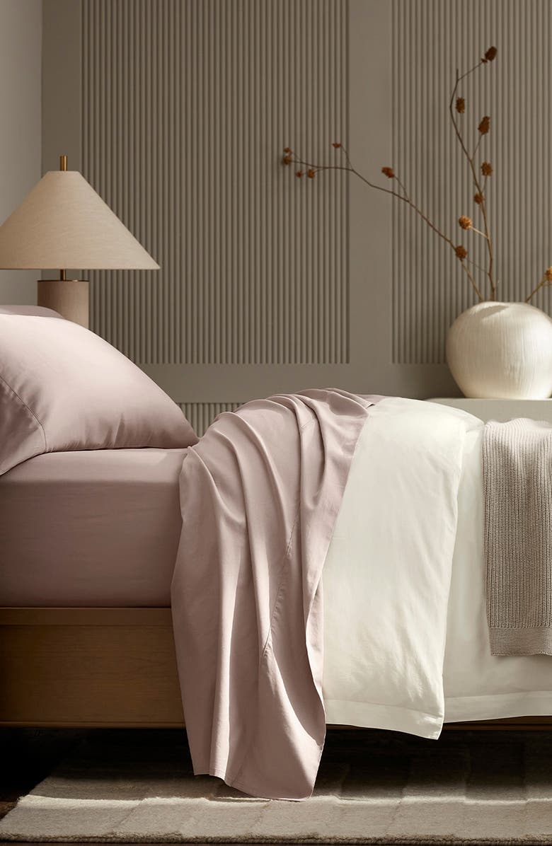 Boll & Branch Hemmed Percale Sheet Set, Alternate, color, 