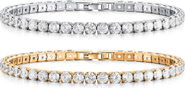 Donatello Gian 2 Pack Tennis Bracelet