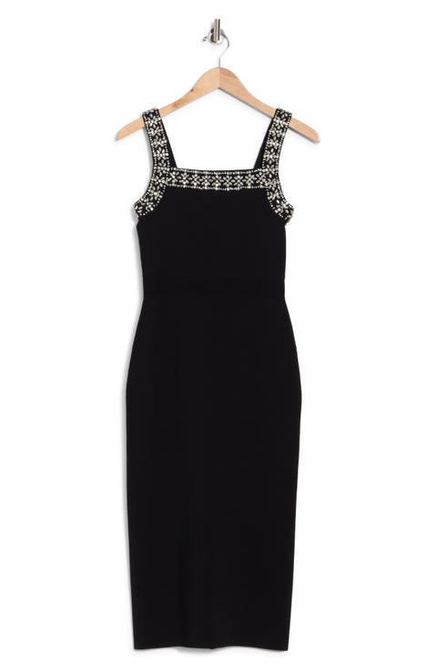 Maude Embellished Midi Dress