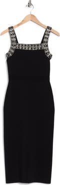 Simkhai Maude Embellished Midi Dress