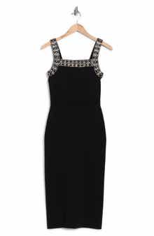 Maude Embellished Midi Dress