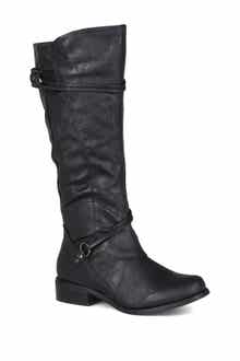 Journee Collection JOURNEE Harley Buckle Tall Boot