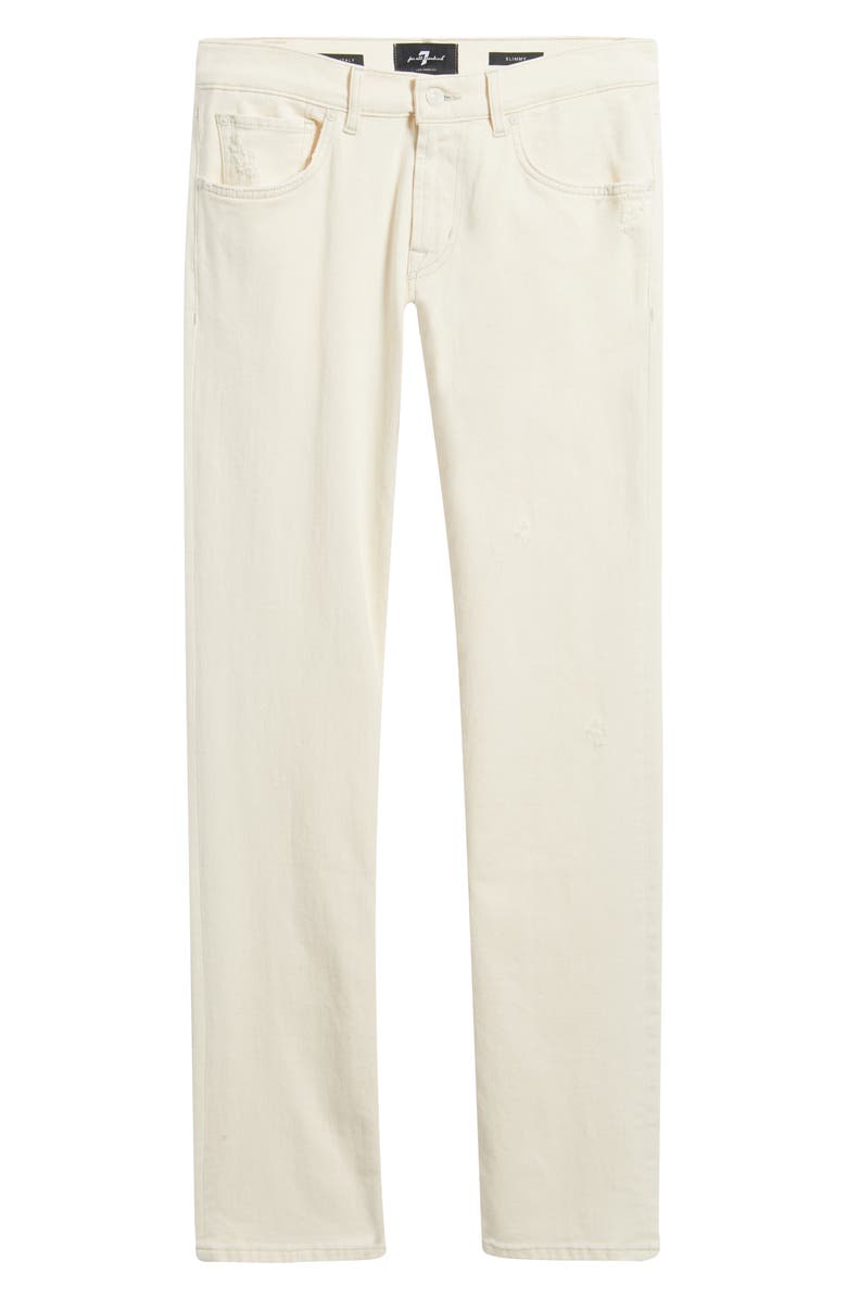 7 For All Mankind Slimmy Slim Fit Jeans, Alternate, color, Left Hand Natural