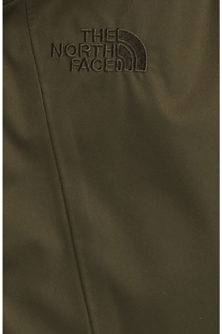 Greenland Waterproof 550 Fill Power Down Jacket with Faux Fur Trim, Alternate, color, NEW TAUPE GREEN