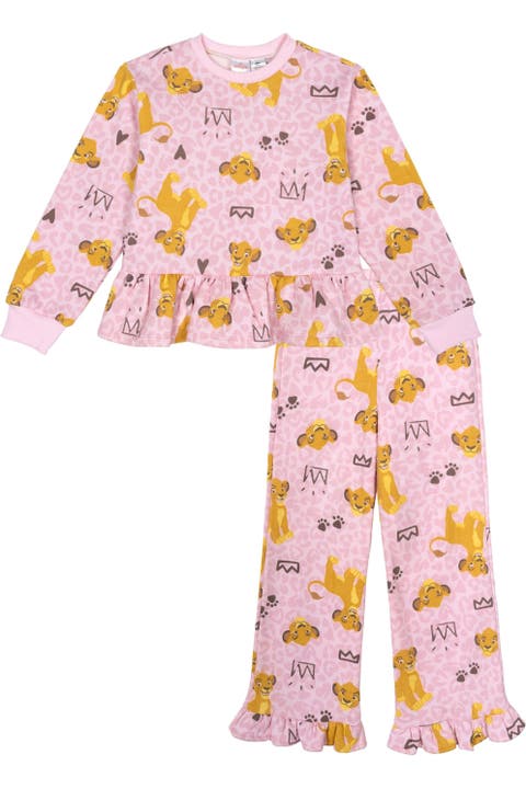 Lion King Simba Fleece 2-Piece Sweatshirt and Pants Set