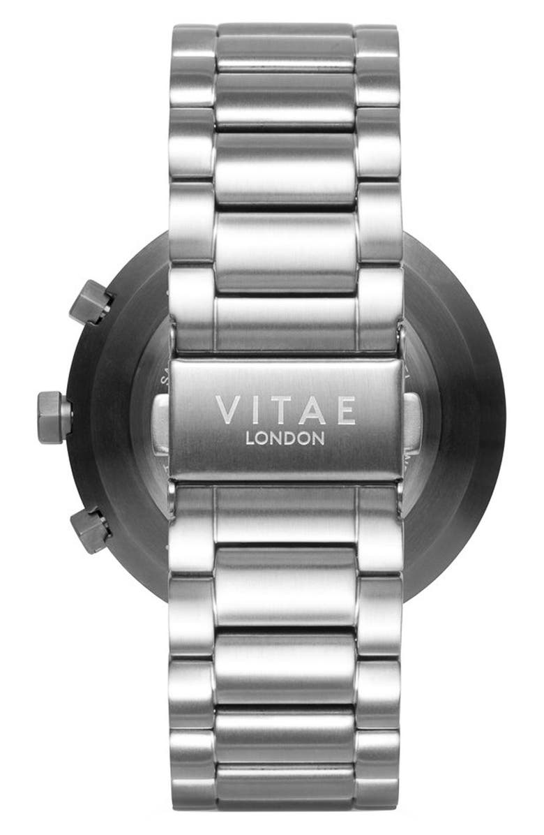 Vitae London Elmington Chronograph Bracelet Watch, 44mm, Alternate, color, 