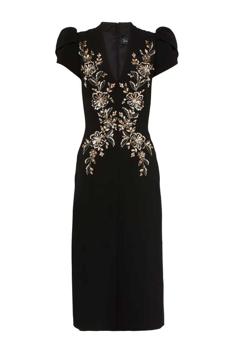 Freya Dress, Alternate, color, Liquorice