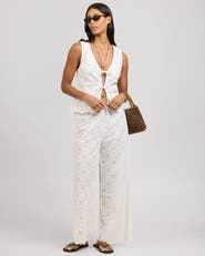 Onia Wide Leg Drawstring Pant