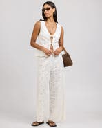 Onia Wide Leg Drawstring Pant