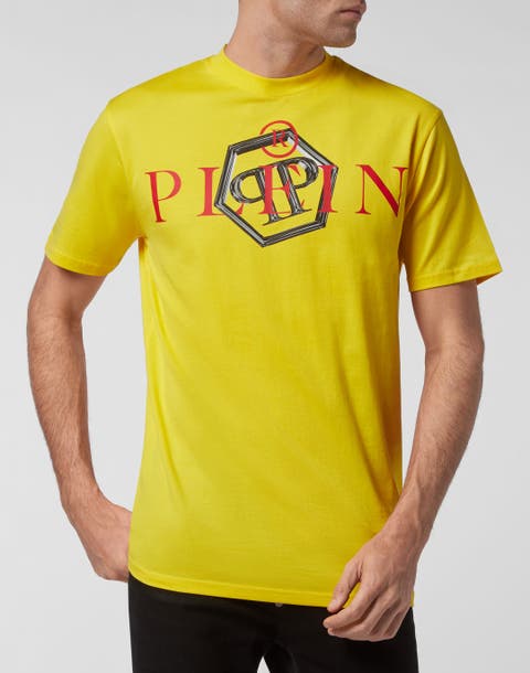T-Shirt Round Neck Philipp Plein Tm Hexagon Men