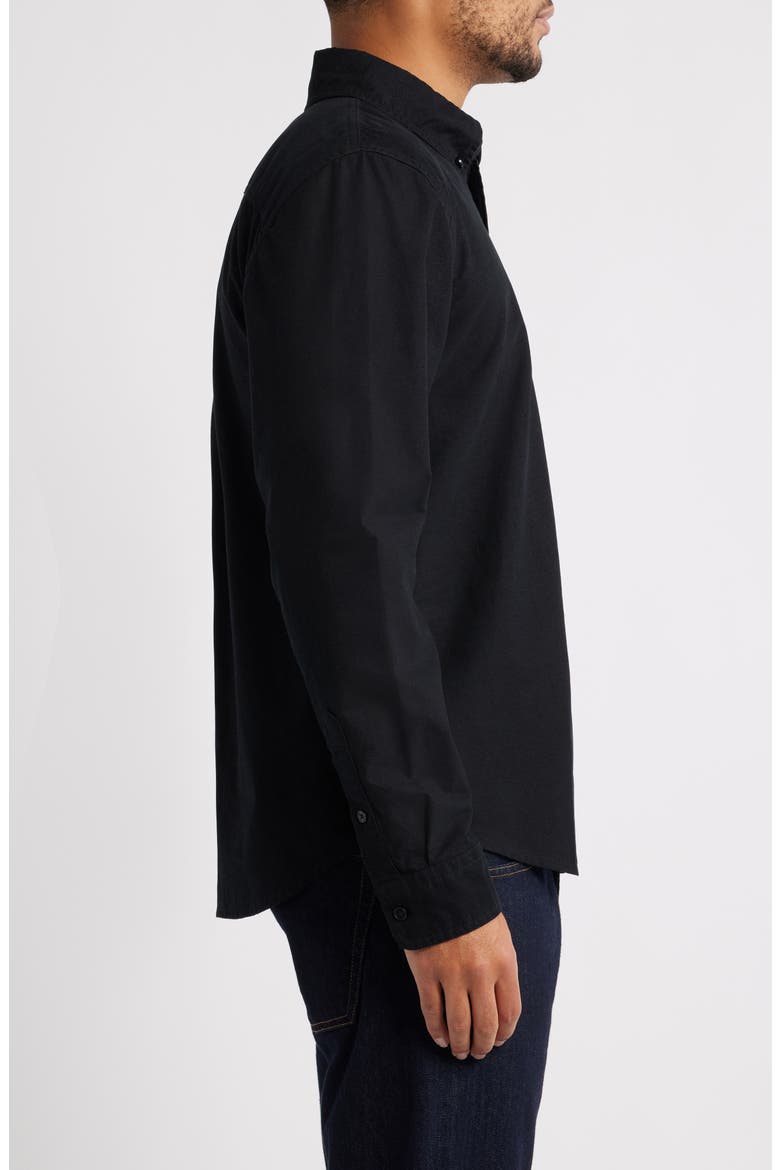 Dean Classic Fit Button-Down Shirt, Alternate, color, TRUE BLACK