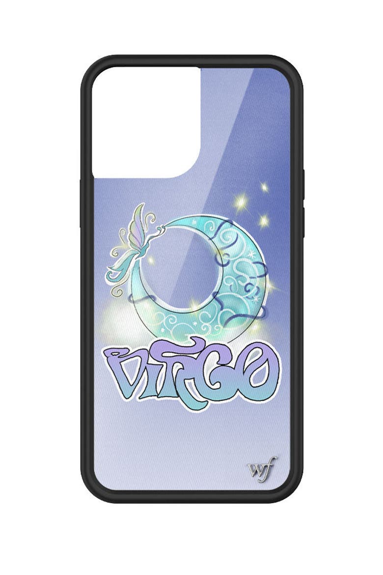 Virgo iPhone Case, Alternate, color, Blue