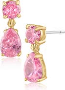 CZ by Kenneth Jay Lane Cubic Zirconia Drop Earrings
