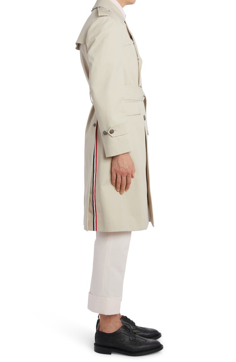 Thom Browne Unconstructed Trench Coat, Alternate, color, 