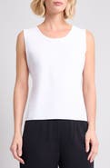 Misook Scoop Neck Tank